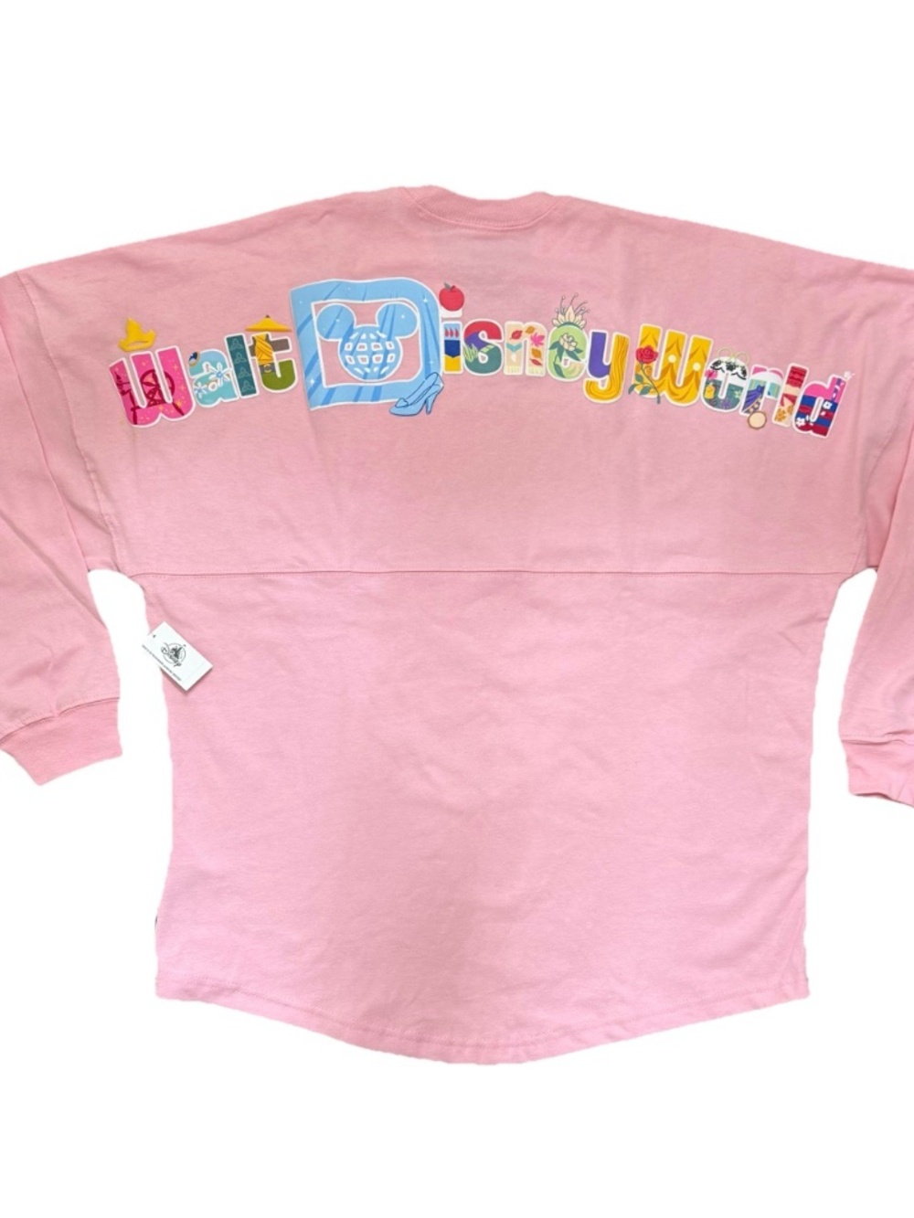 Disney Parks Spirit Jersey 2025 WDW Princess Character Icons Pink Adult Size NEW